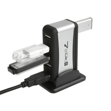 USB-хаб (концентратор USB) Lapara LA-UH7315 7 портів USB 2.0, чорний