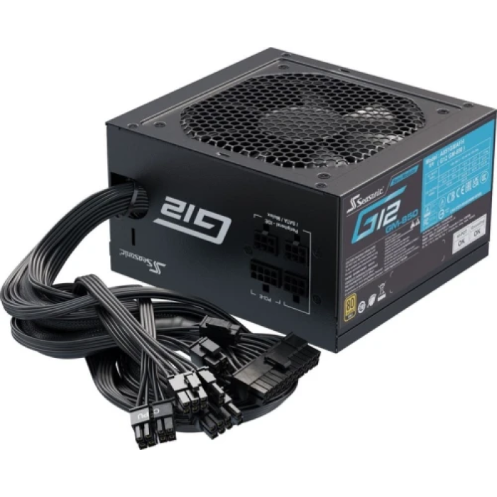 Блок живлення Seasonic G12 GM-850 на 850 Вт із сертифікацією 80 Plus Gold