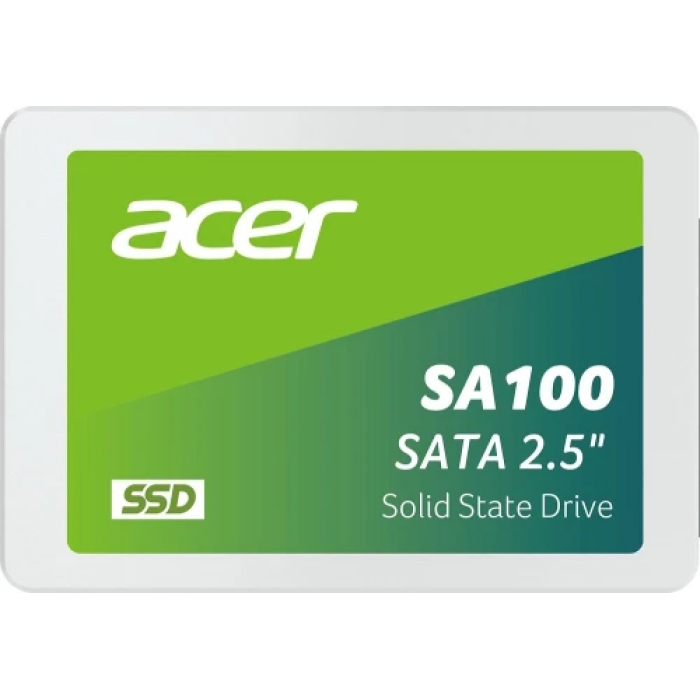 SSD Acer SA100 на 480 ГБ — SATA3, форм-фактор 2,5"