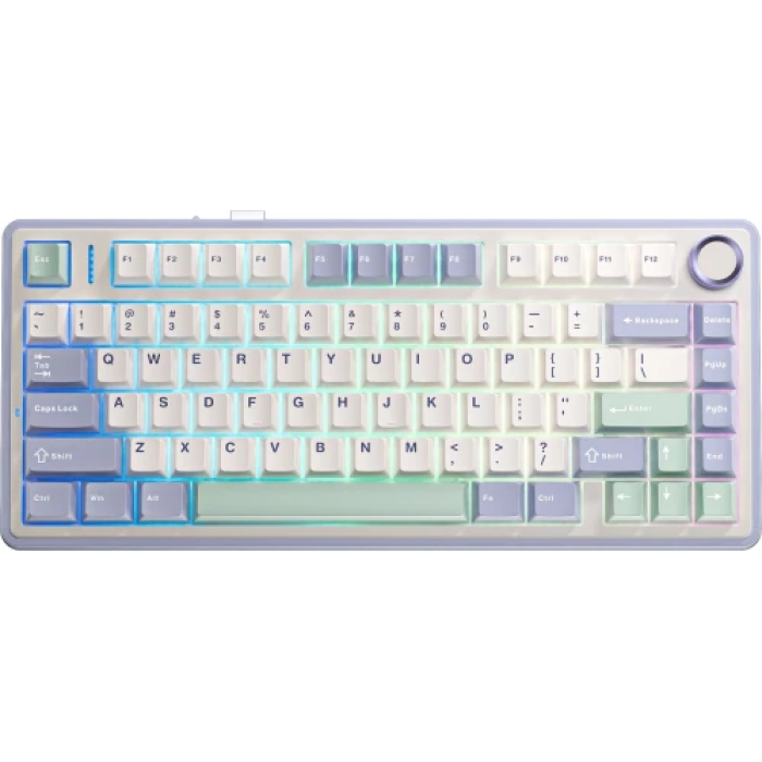 Бездротова механічна клавіатура Aula F75 із RGB-підсвічуванням