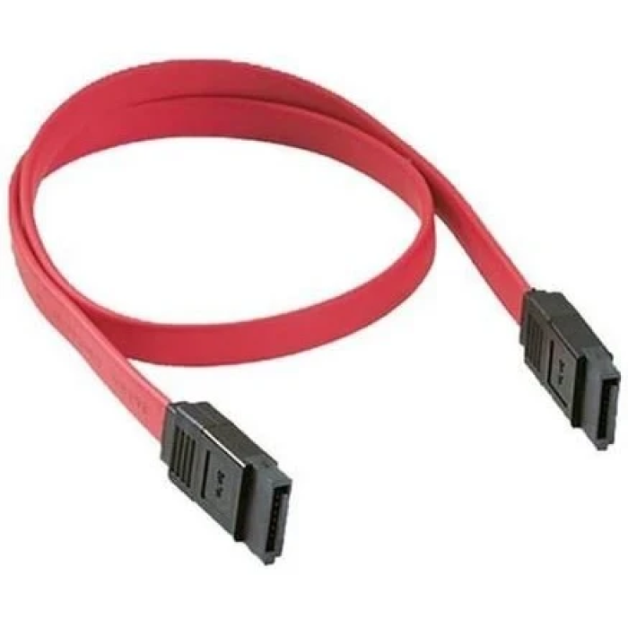 Червоний кабель SATA Atcom 3797 довжиною 50 см