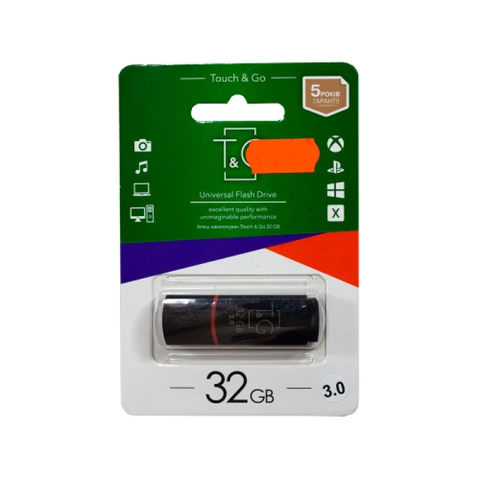 USB-флешка T&G Shorty TG011 на 32 ГБ з інтерфейсом USB 3.0