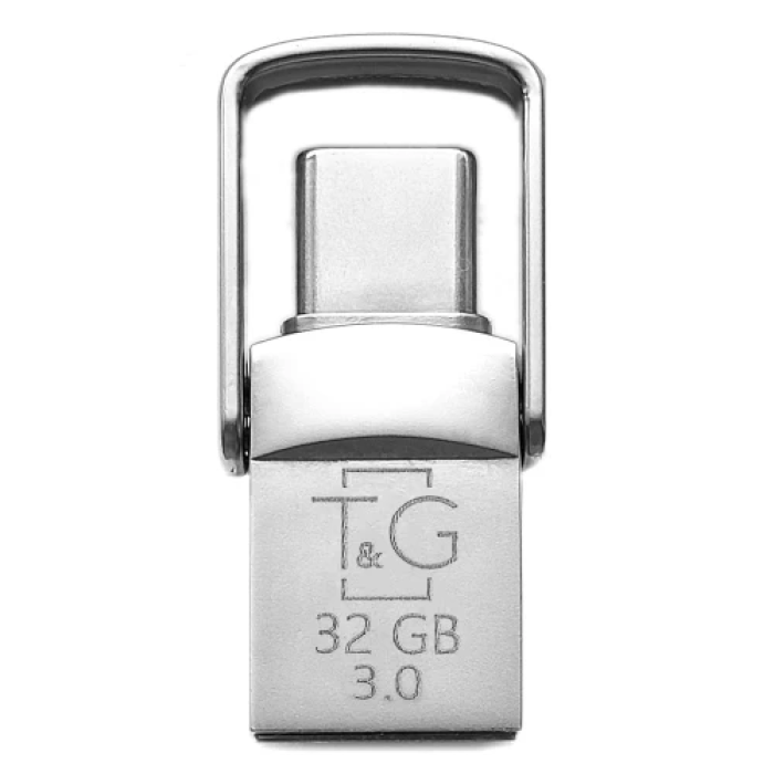 Флеш-накопичувач T&G Metal TG104 32 ГБ із Type-C та USB 3.0