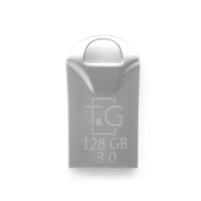 Флеш-накопичувач (USB-флешка) T&G TG106 128 ГБ, USB 3.0, сріблястий