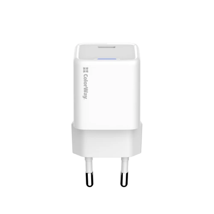 Мережевий GaN-зарядний пристрій ColorWay 30 Вт із USB Type-C