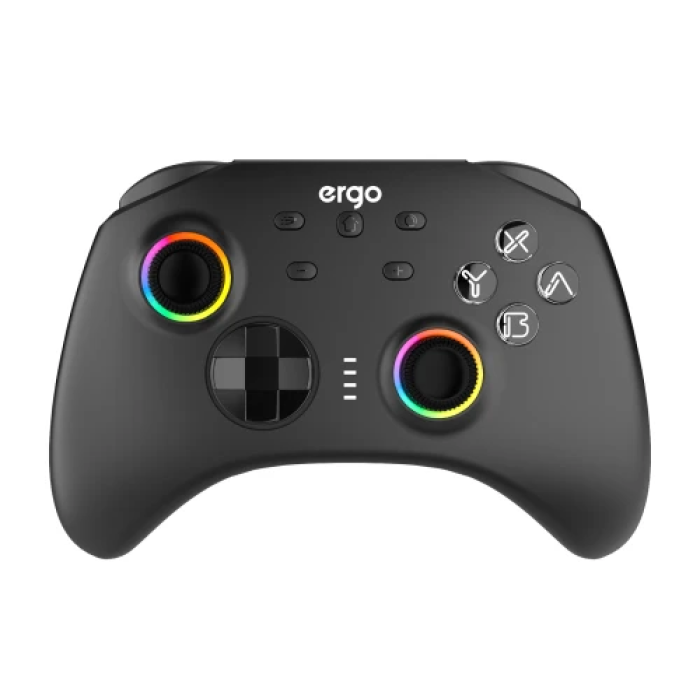 Бездротовий геймпад Ergo GG04BT у чорному кольорі