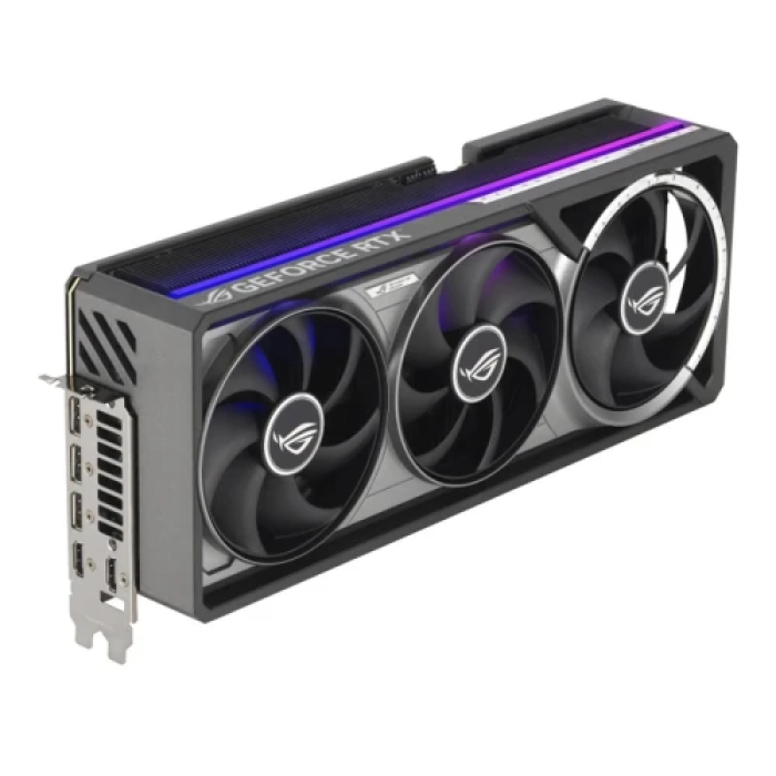 Відеокарта GeForce RTX 5080, Asus, ROG Astral OC, 16Gb GDDR7, 256-bit, 2xHDMI/3xDP, 2790/30000 MHz, 16-pin (ROG-ASTRAL-RTX5080-O16G-GAMING)