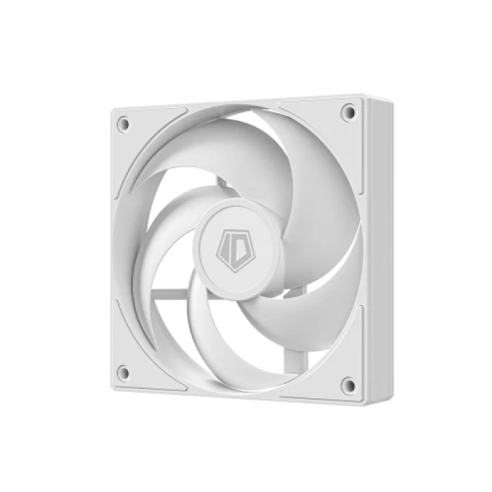 Білий корпусний вентилятор ID-Cooling AS-120-W, 120 мм