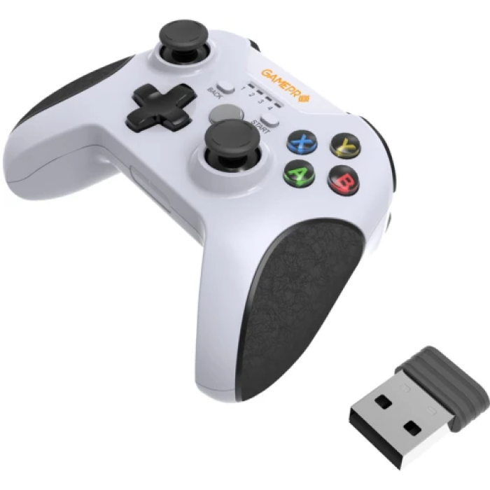 Бездротовий геймпад GamePro MG650W White для ПК, PS3 та Android