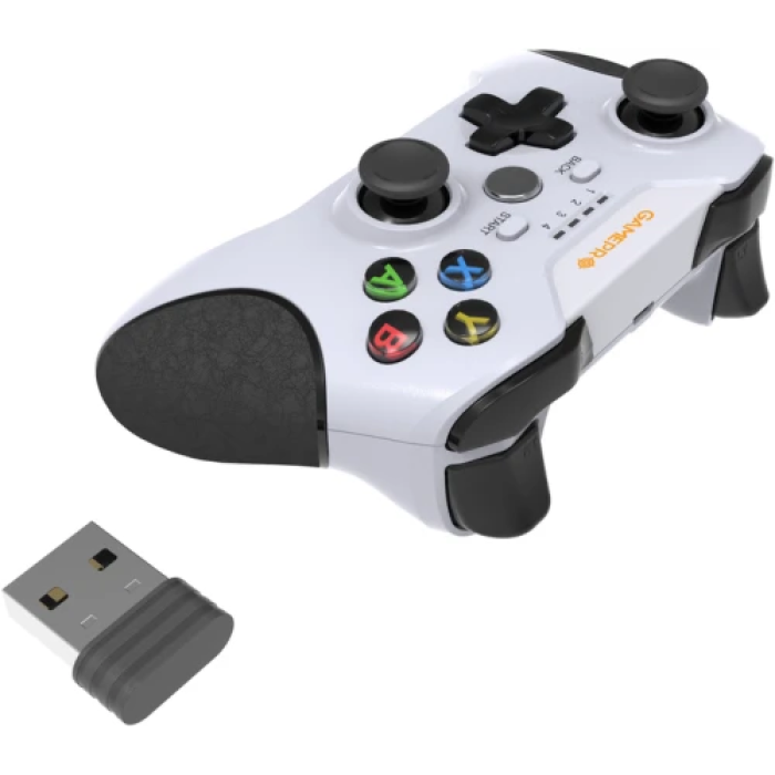 Бездротовий геймпад GamePro MG650W White для ПК, PS3 та Android
