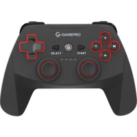 Геймпад (ігровий контролер) GamePro GP600 бездротовий, Black, акумулятор 400 мА·год