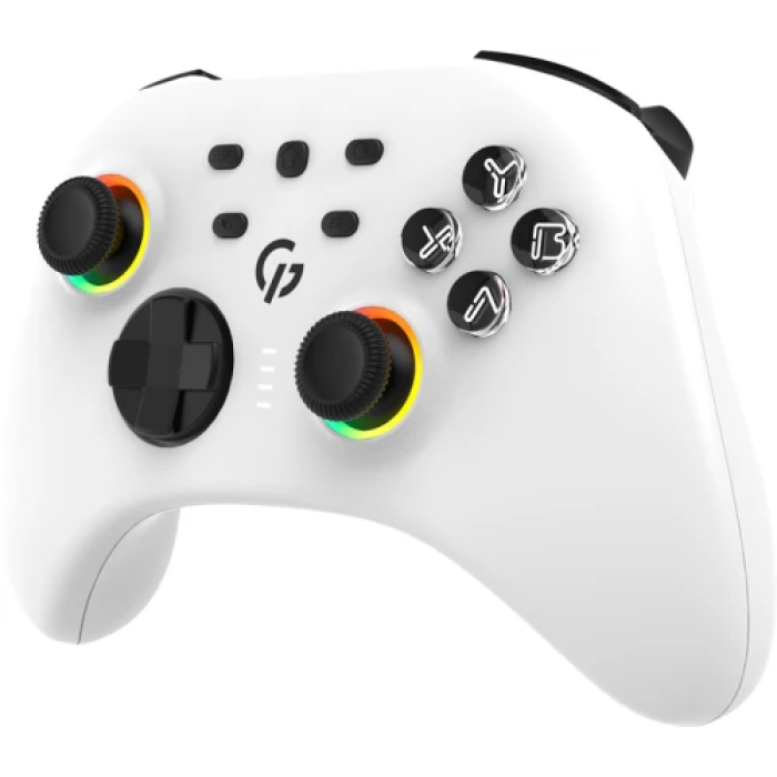 Бездротовий геймпад GamePro GPX13W — білий, 14 кнопок
