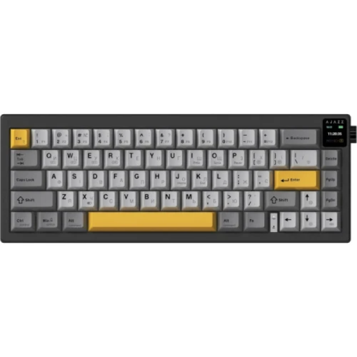 Бездротова механічна клавіатура Ajazz AK650 Starry Night Grey