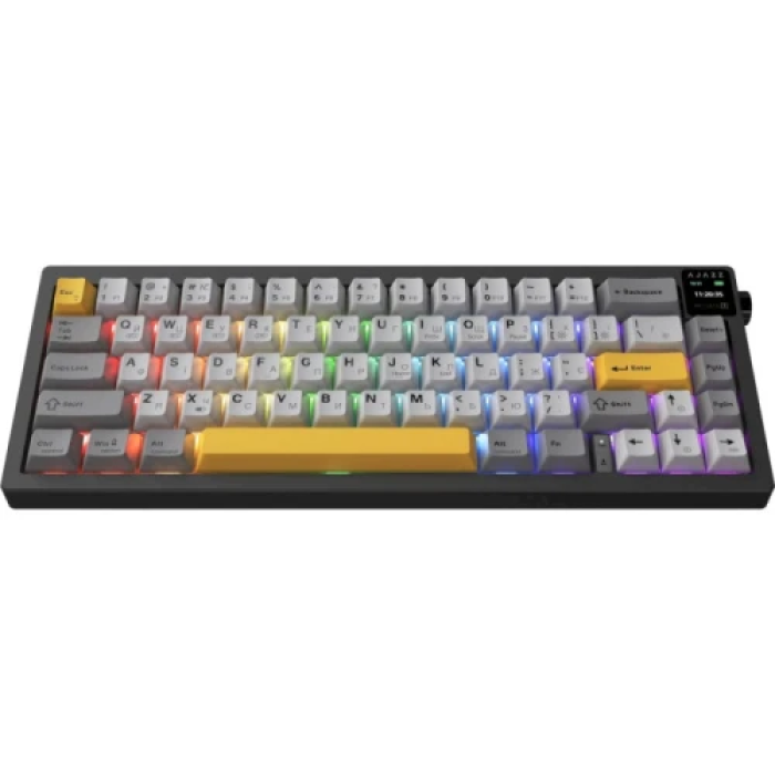 Бездротова механічна клавіатура Ajazz AK650 Starry Night Grey