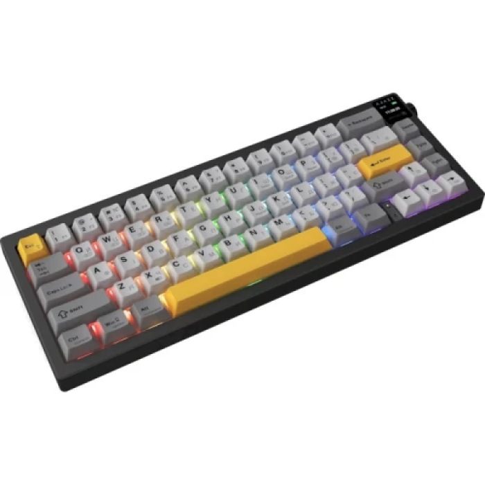 Бездротова механічна клавіатура Ajazz AK650 Starry Night Grey