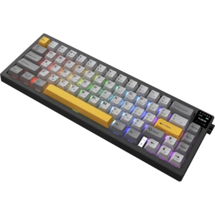 Бездротова механічна клавіатура Ajazz AK650 Starry Night Grey