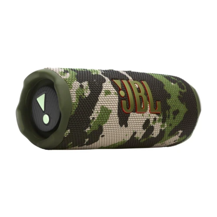 Колонка портативна 2.0 JBL Flip 7, Squad, 30 Bт, Bluetooth, живлення від акумулятора, 4800 mAh, IPX7 водонепроникна (JBLFLIP7SQUAD)