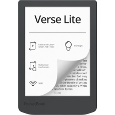 Електронна книга (рідер) PocketBook Verse Lite 6″ Midnight Grey, Wi‑Fi