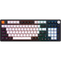 Механічна клавіатура (ігрова) GamePro MK170B RGB, 97 клавіш, Black/White