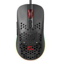 Ігрова миша (оптична миша) GamePro GM395 Black, 7 кнопок, RGB