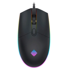Ігрова миша (комп’ютерна мишка) GamePro GM152 Black RGB, 4 кнопки, 800–1200 dpi