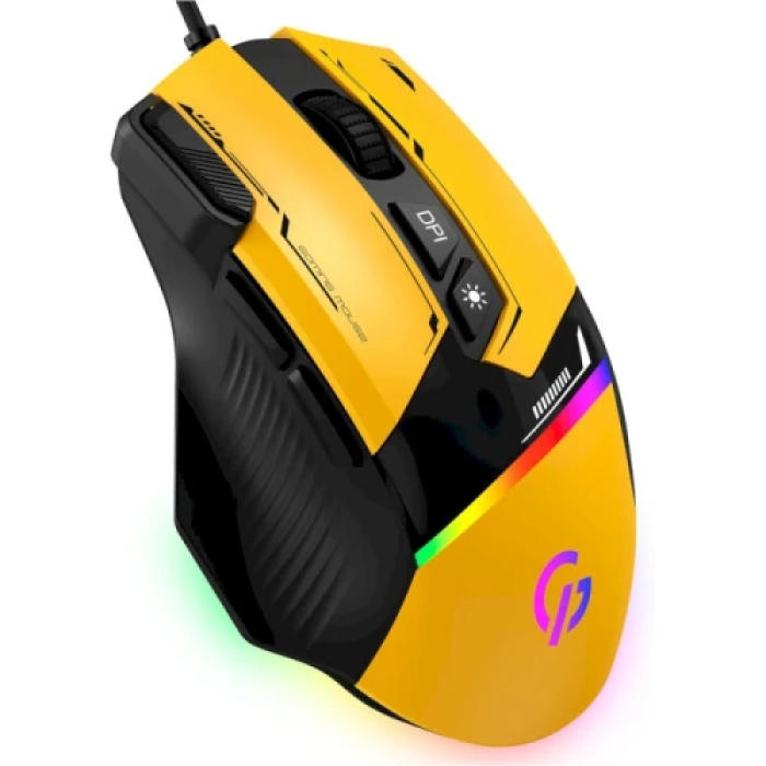 Ігрова оптична миша GamePro GM300Y Yellow/Black