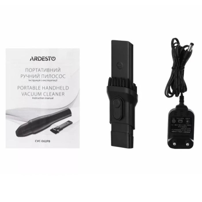 Автомобільний ручний пилосос Ardesto CVC-D02PB Black
