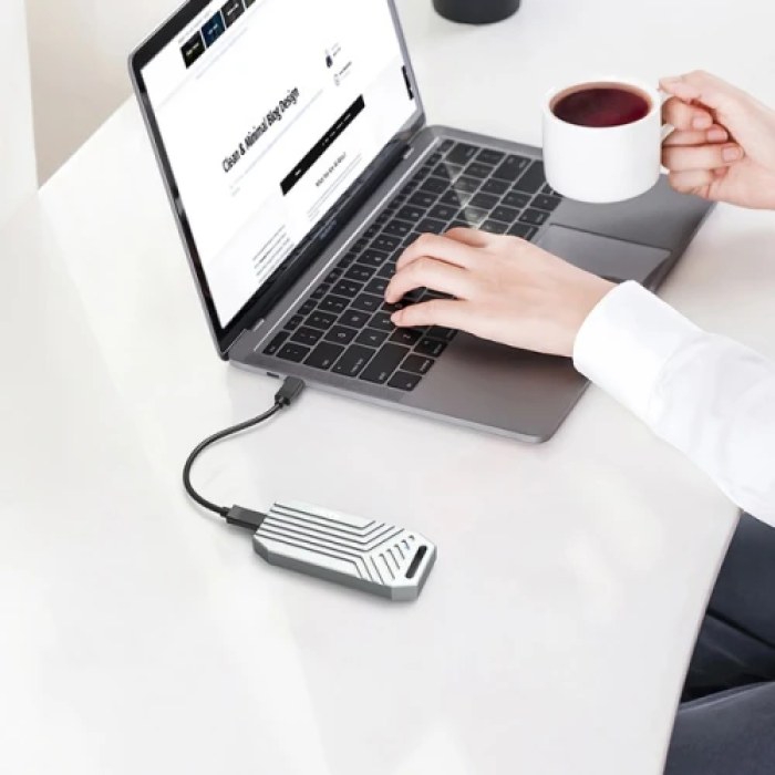 Зовнішній корпус для SSD M.2 Maiwo K1695 USB Type-C 4.0