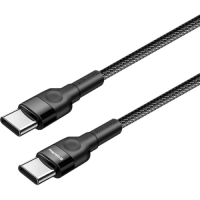 Кабель USB Type-C (кабель USB-C) ColorWay CW-CBPDCC070-BK 2 м, 240 Вт, чорний