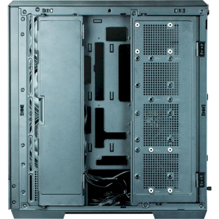 Панорамний корпус Zalman P50 DS Black Mid Tower з 4 вентиляторами ARGB