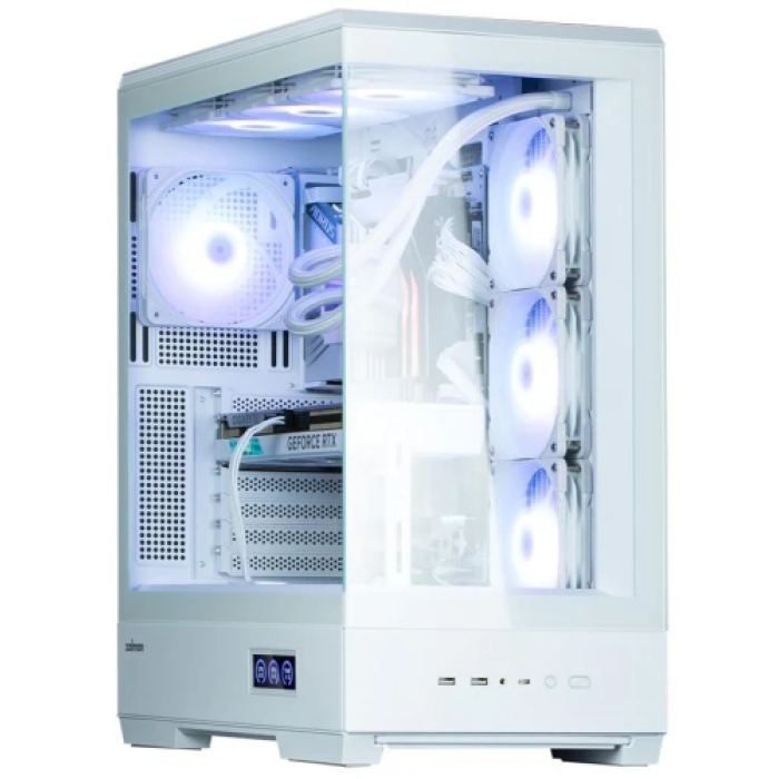 Корпус Zalman P50 DS White Midi Tower з 4 вентиляторами