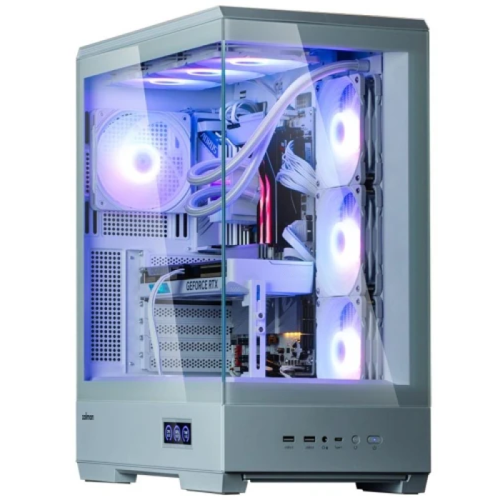 Корпус Zalman P50 DS White Midi Tower з 4 вентиляторами