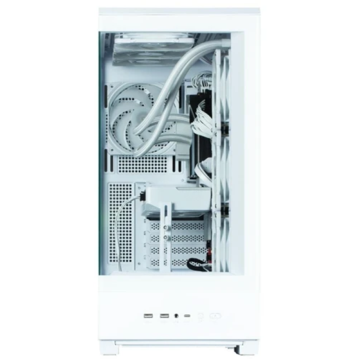 Корпус Zalman P50 DS White Midi Tower з 4 вентиляторами