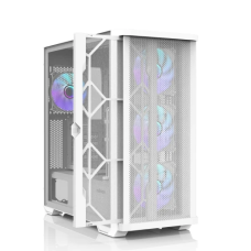 Корпус для ПК (компʼютерний корпус) Zalman Z10 DUO White Mid Tower із 4 ARGB вентиляторами