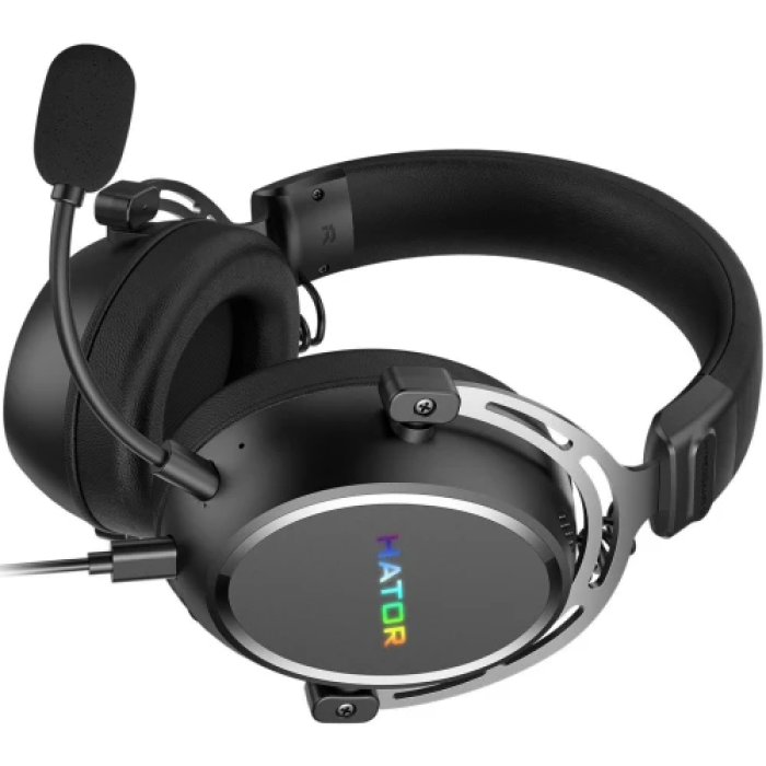 Ігрова гарнітура HATOR Hypergang 3 USB Black з RGB