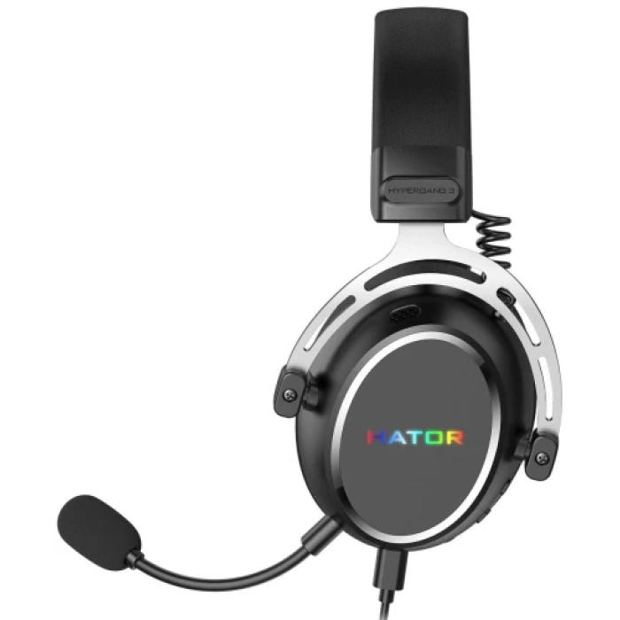Ігрова гарнітура HATOR Hypergang 3 USB Black з RGB