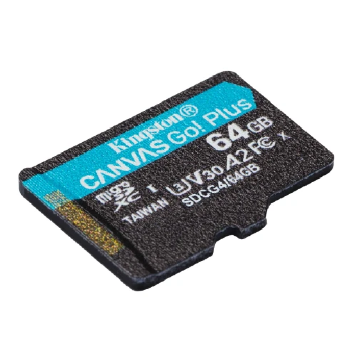 Карта пам’яті Kingston Canvas Go! Plus microSDXC на 64 ГБ