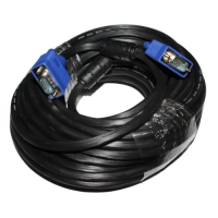 Кабель VGA (відеокабель) Atcom 9152 15 м, чорний