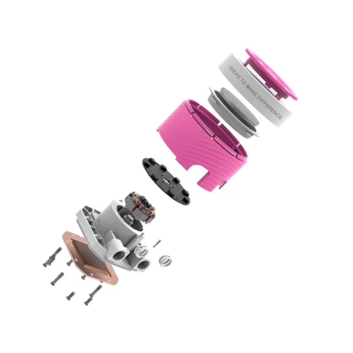 Рідинне охолодження ID-Cooling FX240 INF PINK 240 мм з ARGB