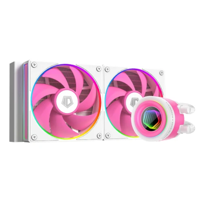 Рідинне охолодження ID-Cooling FX240 INF PINK 240 мм з ARGB