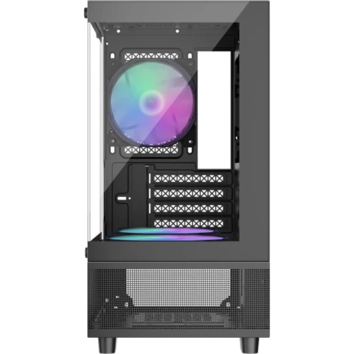 Корпус 1stPlayer Mi2-A-BK-2F7R-1F7 Mini Tower, чорний