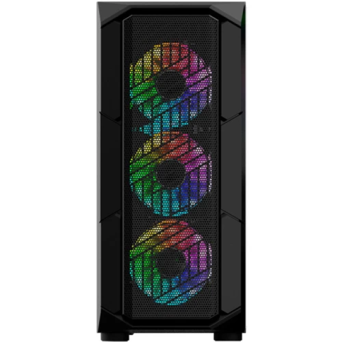 Корпус 1stPlayer XF-BK-4F7 Midi Tower з ARGB-підсвіткою