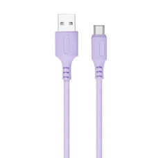 Кабель USB Type-C (USB-кабель) ColorWay CW-CBUC044-PU 1 м, фіолетовий