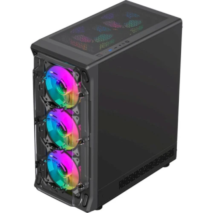 Корпус GameMax Starlight 2 AB Black Mid Tower з 6 ARGB-вентиляторами