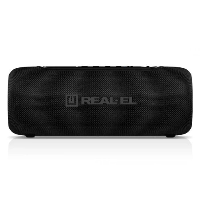 Портативна Bluetooth-колонка REAL-EL X-715 чорного кольору