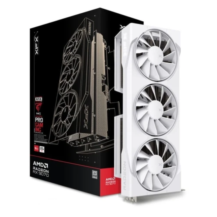 Ігрова відеокарта XFX RX 9070 Swift OC White Edition
