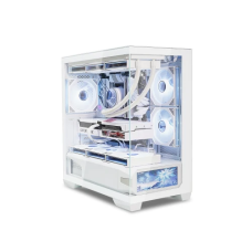 Комп’ютерний корпус (корпус для ПК) ALmordor QX25M LCD White MicroATX/Mini ITX, LCD 6,2″
