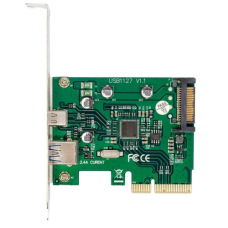 Плата розширення PCI-E (контролер USB) Frime ASM1142 1xUSB 3.1 Gen2 / 1xType-C