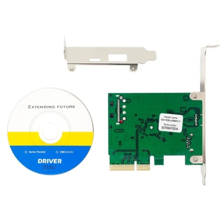 PCI-E плата розширення Frime з USB 3.1 Gen2 і Type-C