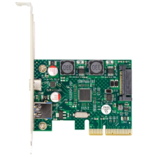 Плата розширення PCI-E (контролер USB) Frime PCI-E x4, USB 3.2 та Type-C